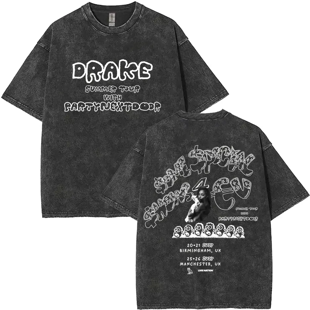 Drake Vintage Mineral Wash T-Shirt