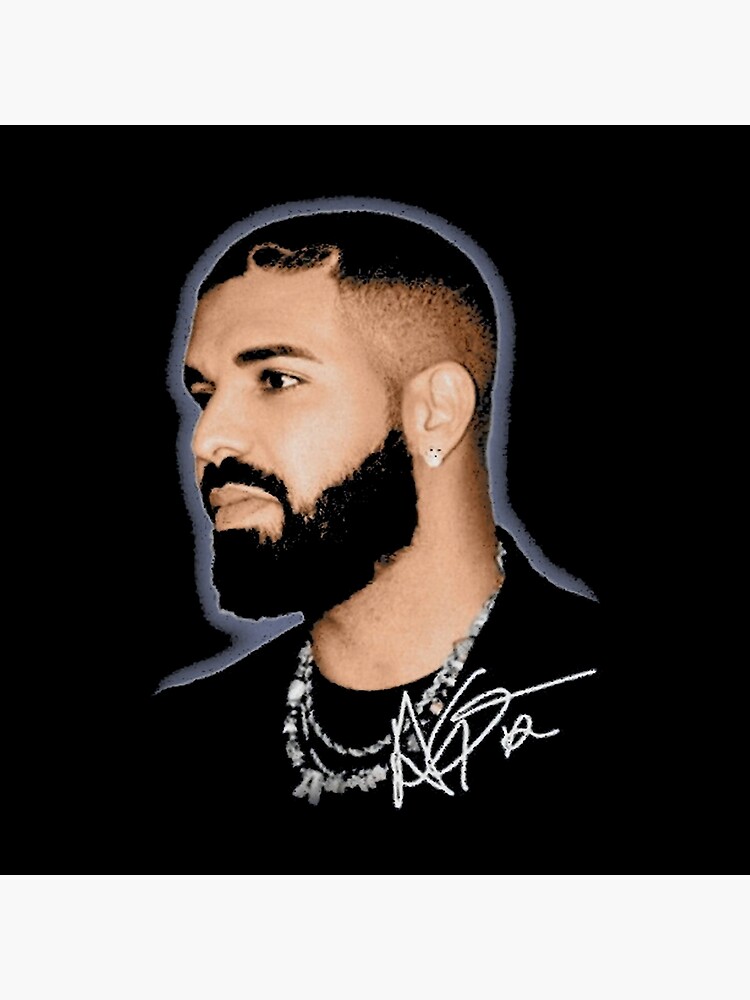 Hip Hop Drake Moody Throw Pillow - Image 2