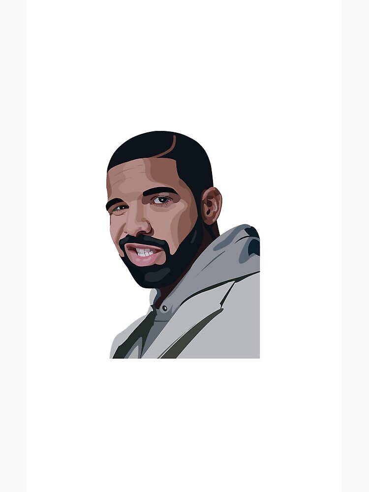Drake Digital Shower Curtain - Image 2
