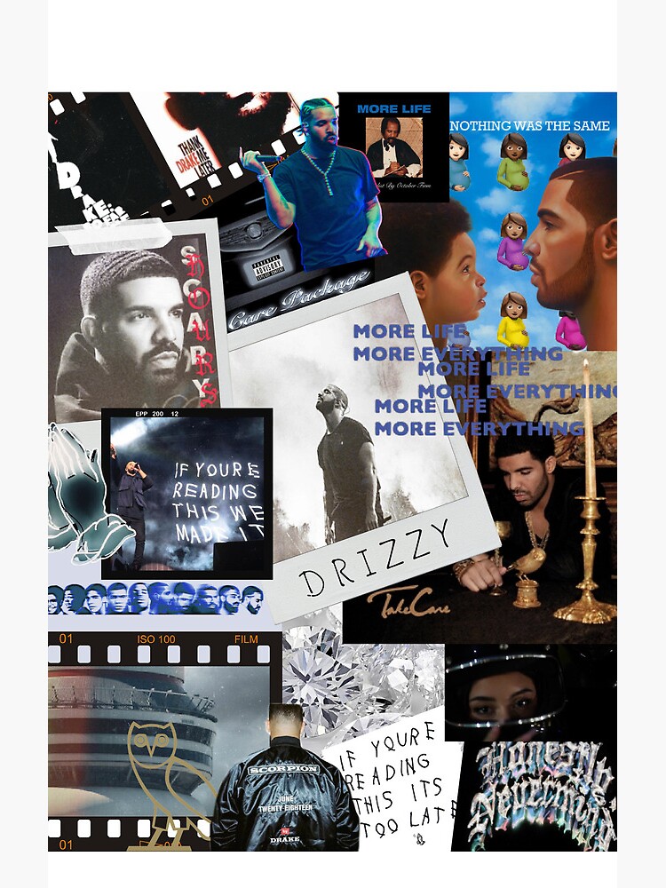 Drake Poster Shower Curtain - Image 2