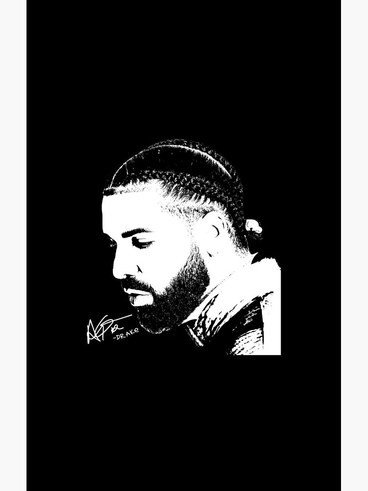 Drake Rapper Moody Shower Curtain - Image 2