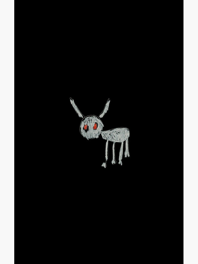 For All The Dogs Drake Design Shower Curtain - Image 2