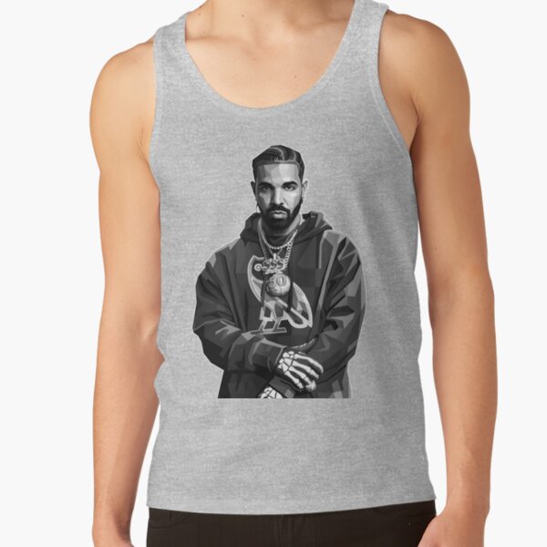 Drake Grayscale Tank Top - Image 3