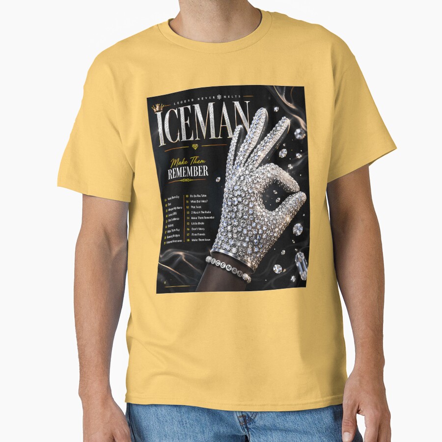 Make Them Remember Iceman Album Drake T-shirt - Image 6
