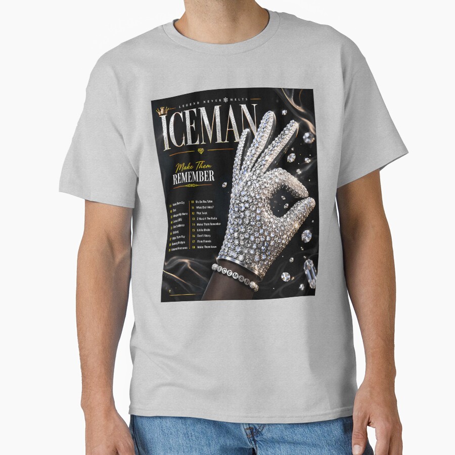 Make Them Remember Iceman Album Drake T-shirt - Image 3
