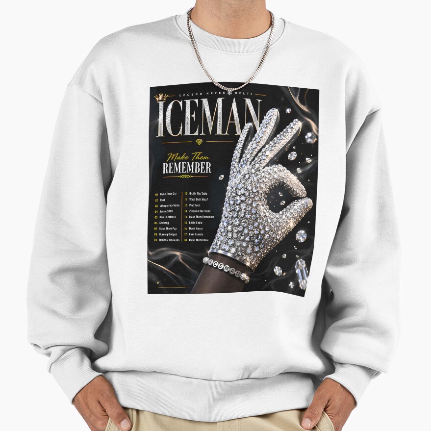 Make Them Remember Iceman Album Drake Sweatshirt - Image 2