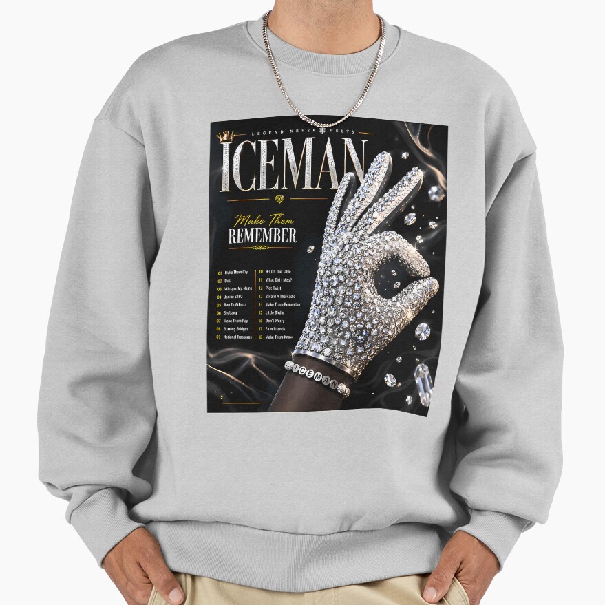Make Them Remember Iceman Album Drake Sweatshirt - Image 4