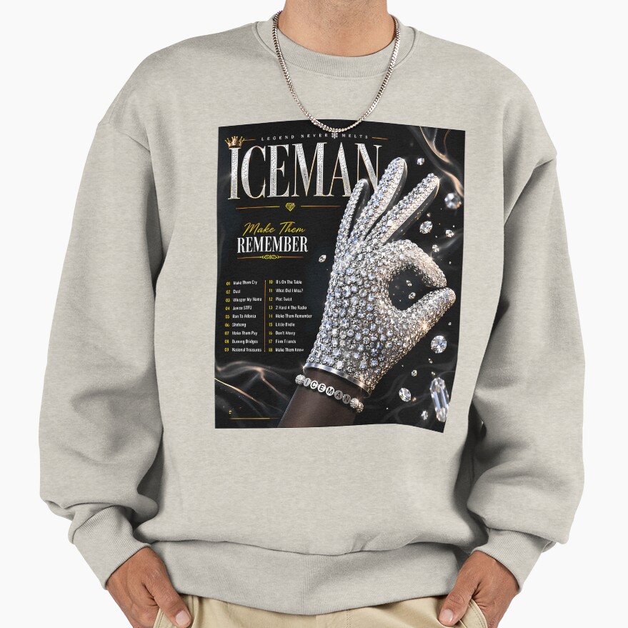 Make Them Remember Iceman Album Drake Sweatshirt - Image 3