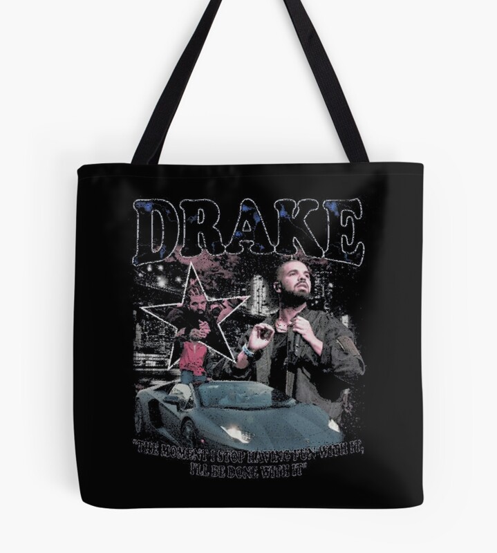 Hip Hop Drake Performer Tote Bag