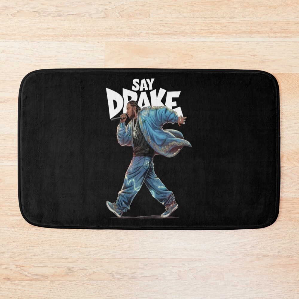 Hip Hop Drake Fashion Bath Mat