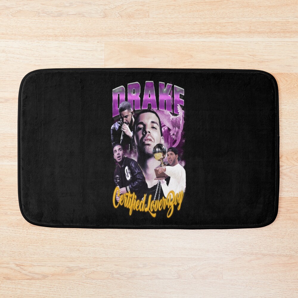 Hip Hop Drake Vintage Bath Mat