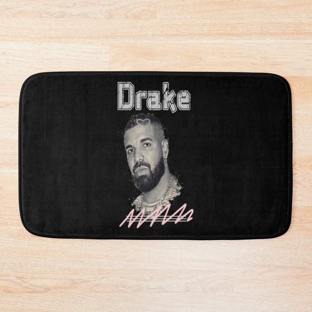Hip Hop Drake Bath Mat