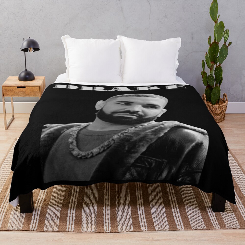Hip Hop Drake Hitmaker Throw Blanket