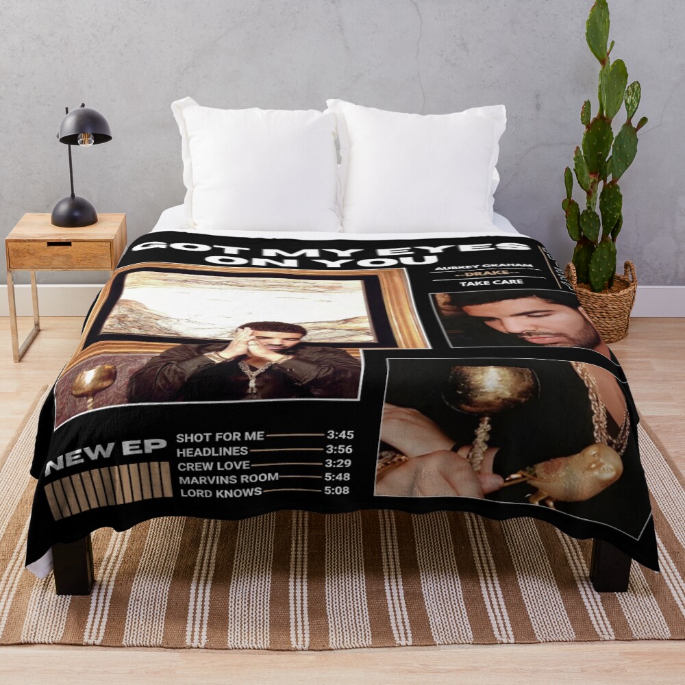 Drake I Got My Eyes On You Throw Blanket