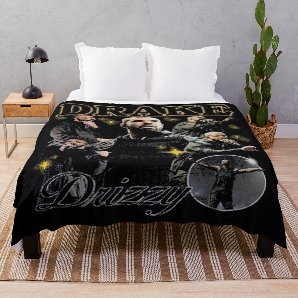 Hip Hop Drake Urban Throw Blanket