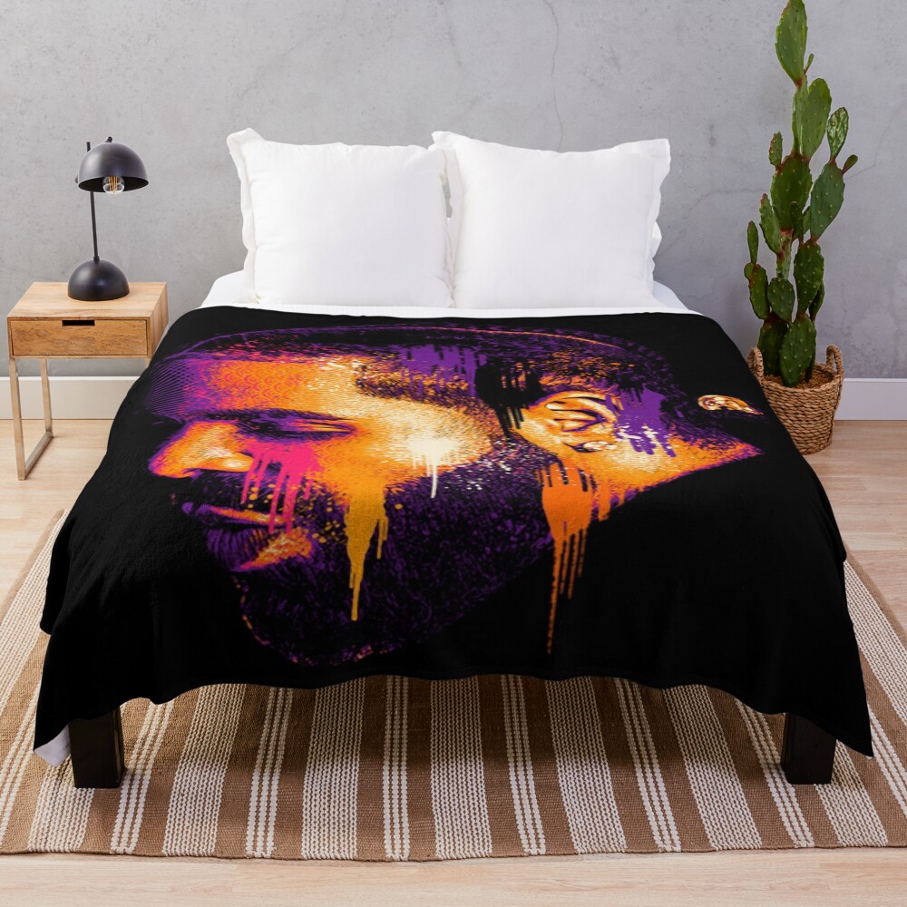 Hip Hop Drake Vintage Throw Blanket