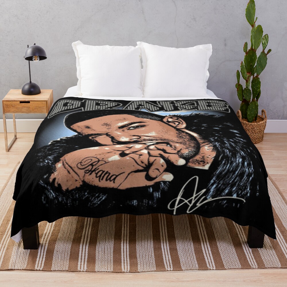 Drake Rapper Cool Throw Blanket