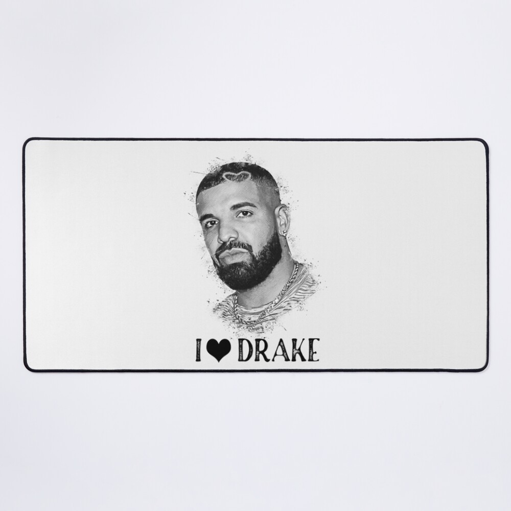 I Love Drake Mouse Pad