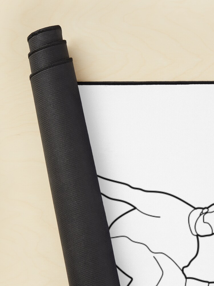 Minimal Drake Silhouettes Mouse Pad - Image 2