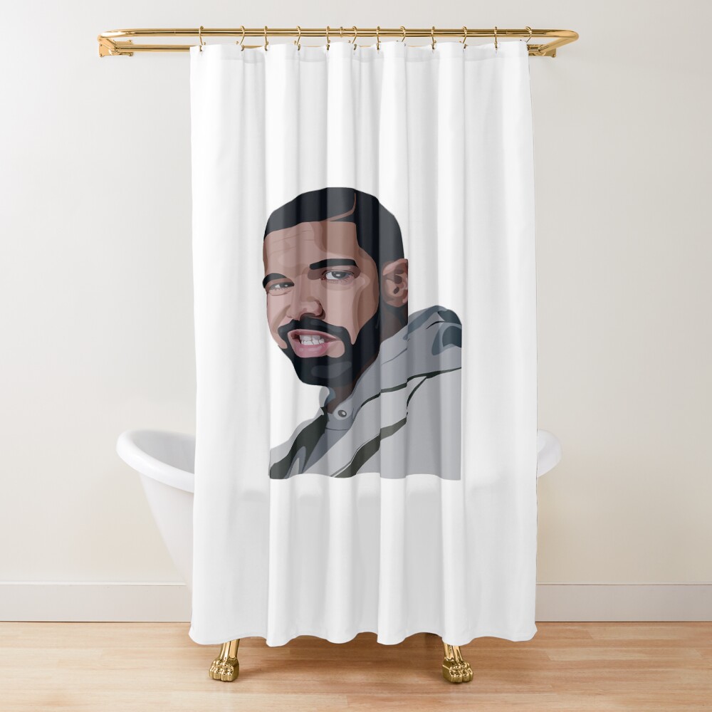 Drake Digital Shower Curtain