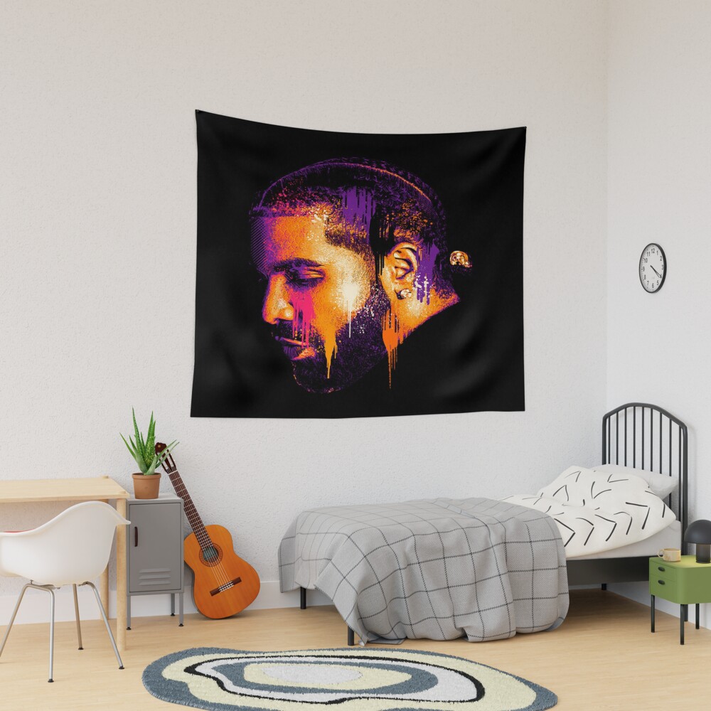 Hip Hop Drake Vintage Tapestry