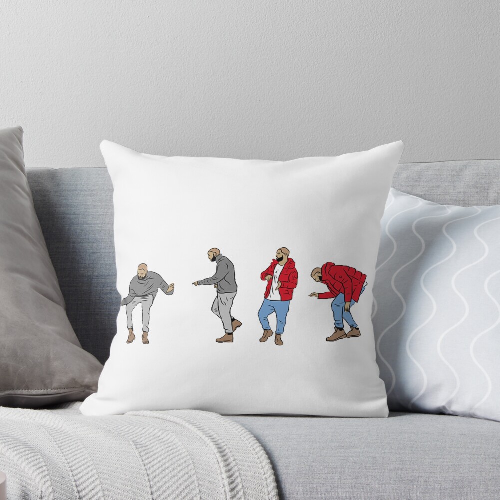 Drake Hotlinebling Throw Pillow