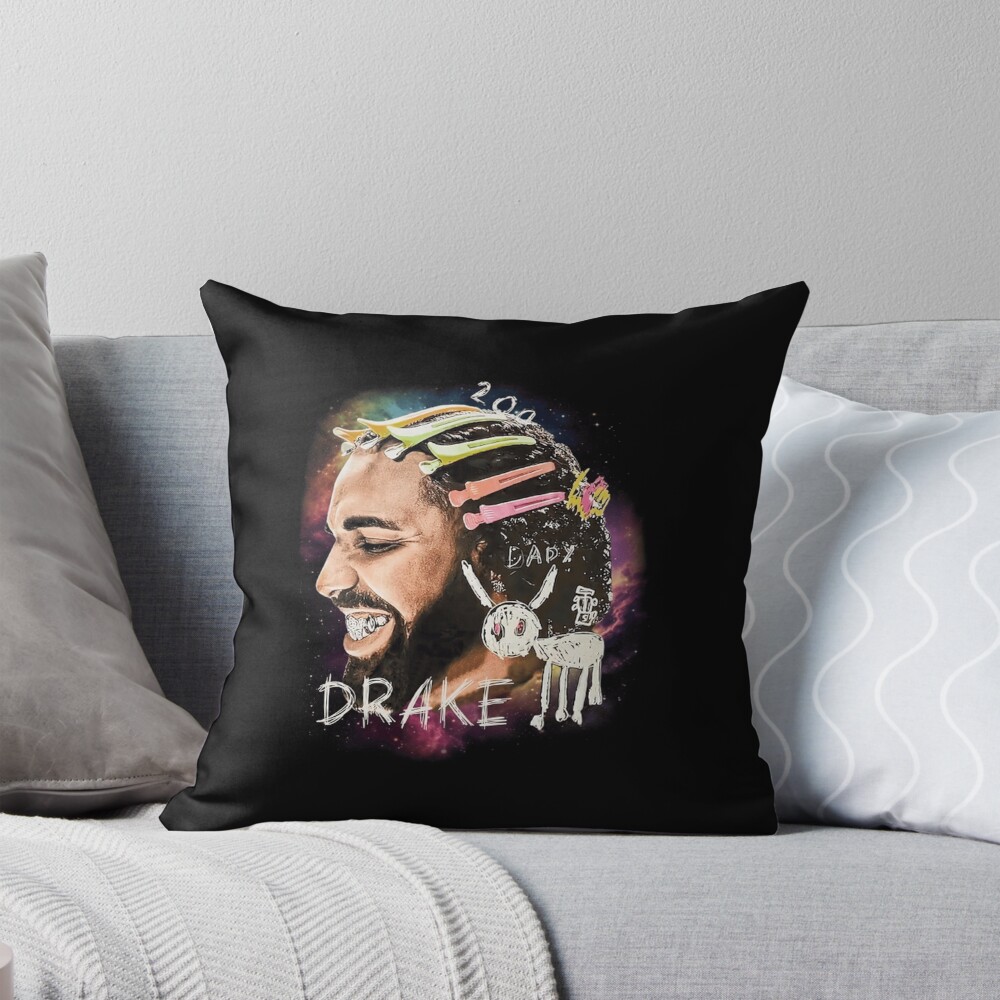 Drake Dady Fearless Throw Pillow