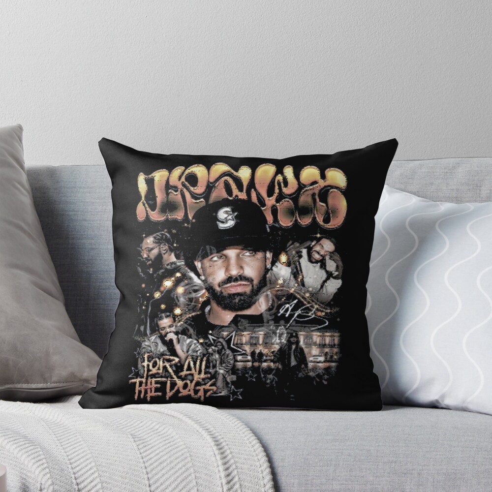 Hip Hop Drake Legendary Throw Pillow