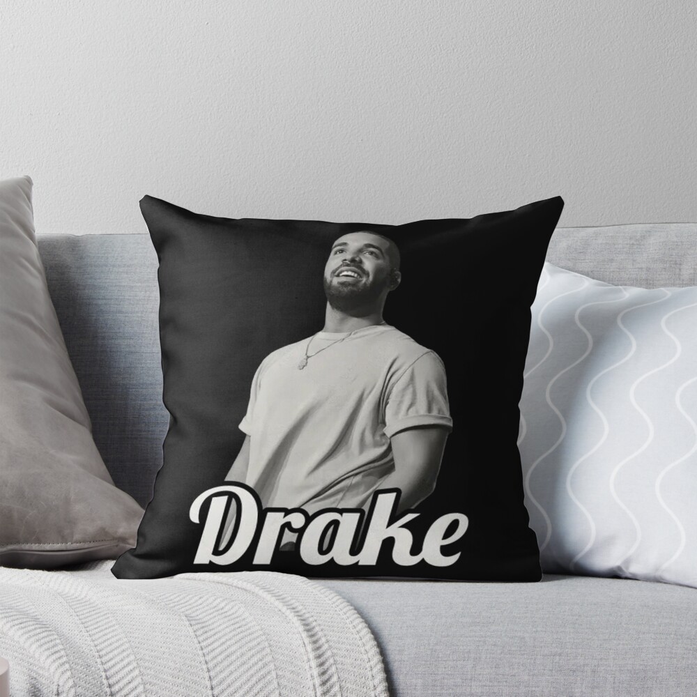 Hip Hop Drake Chill Throw Pillow