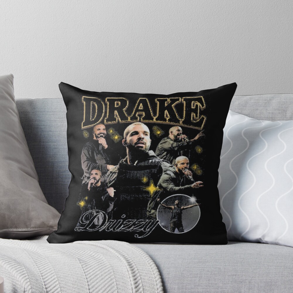 Hip Hop Drake Urban Throw Pillow
